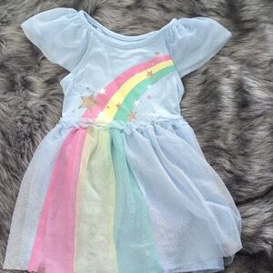 Rainbow Star Kids Dress